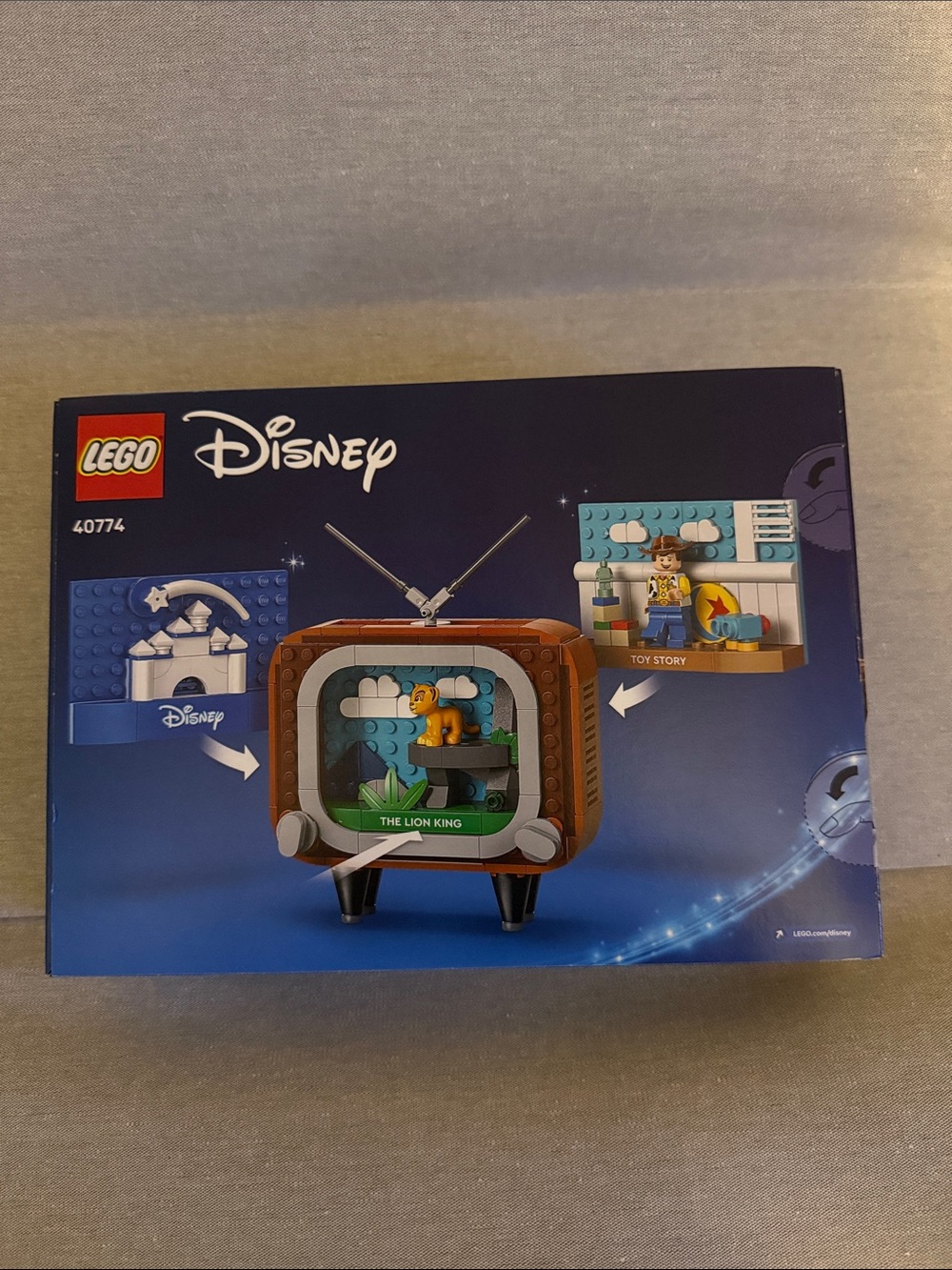 Disney LEGO Retro TV Build